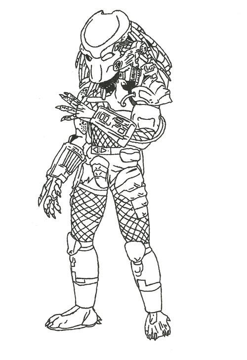Free coloring pages predator coloring pages for kids