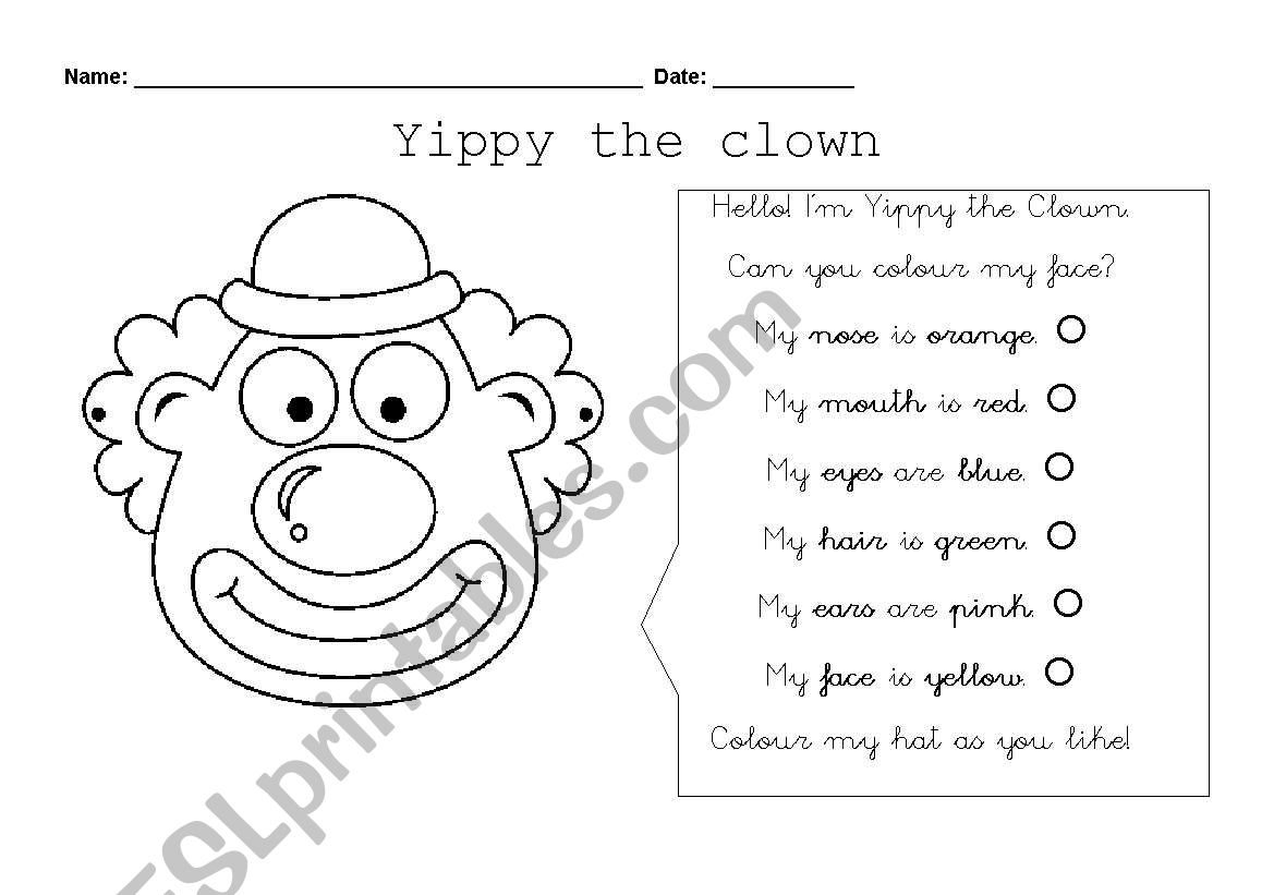 Yippy the clown