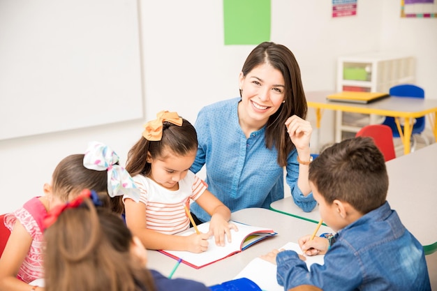 Kindergarten teacher pictures