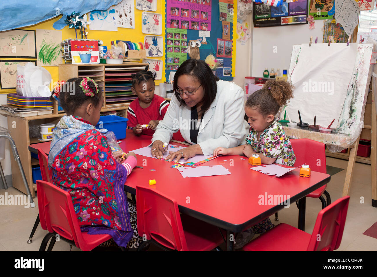 Pre k teacher hi