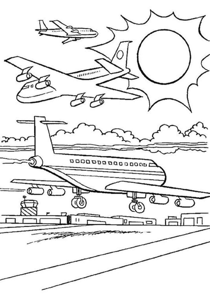 Free easy to print airplane coloring pages airplane coloring pages kids coloring books printable coloring pages
