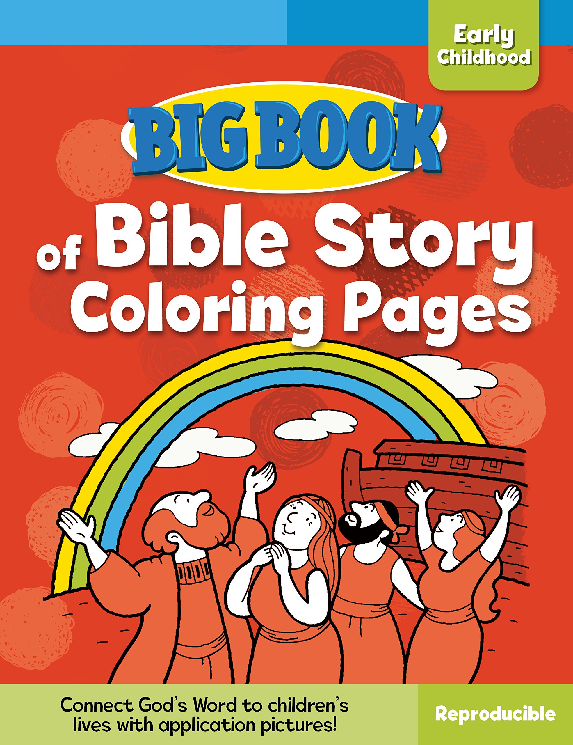 Big book of bible story coloring pages early childhood