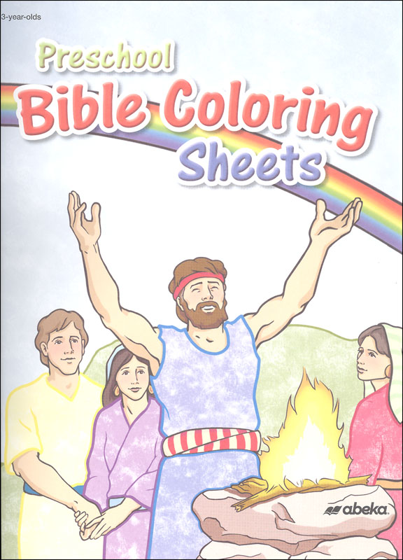 Preschool bible coloring sheets