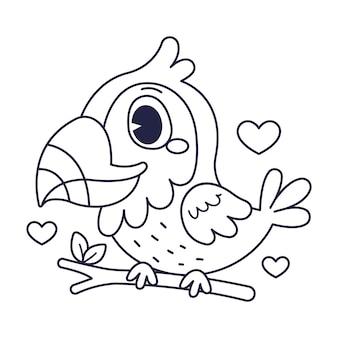 Preschool bird nest coloring page images