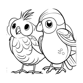 Page preschool bird nest coloring page images