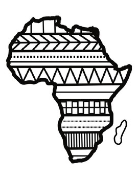 Black history month coloring pages black history month art kindergarten africa