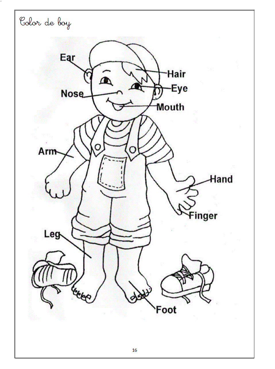 Human body coloring pages for kids clor body parts preschool body parts for kids preschool coloring pages