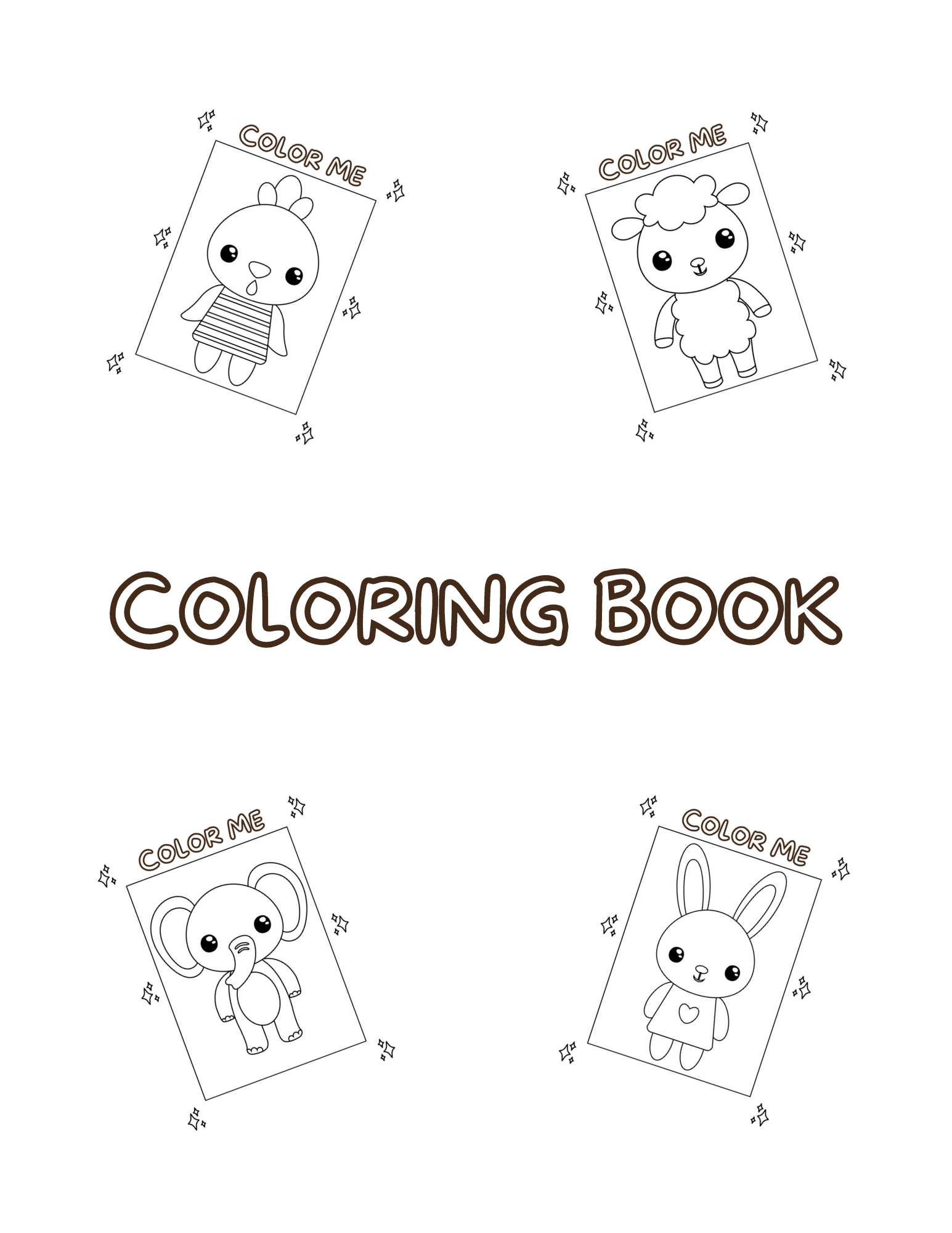 Ââcoloring book for kids preschoolââ made by teachers