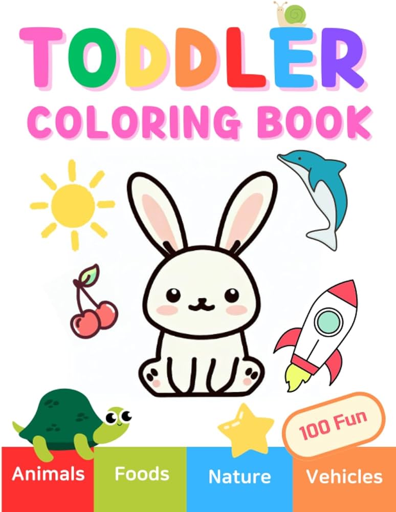 Coloring books for toddlers