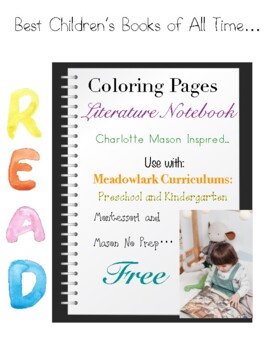 Childrens books coloring pages literature appreciation by leaps in literacy