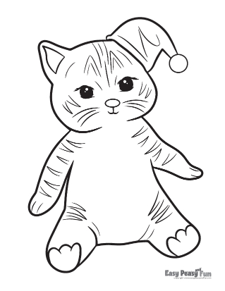 Cat coloring pages
