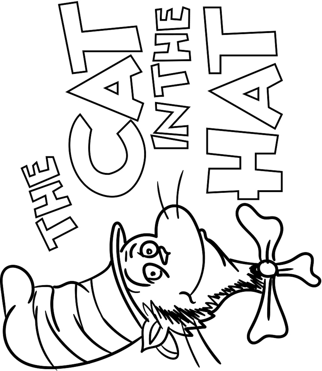 The cat in the hat fãrbung seite
