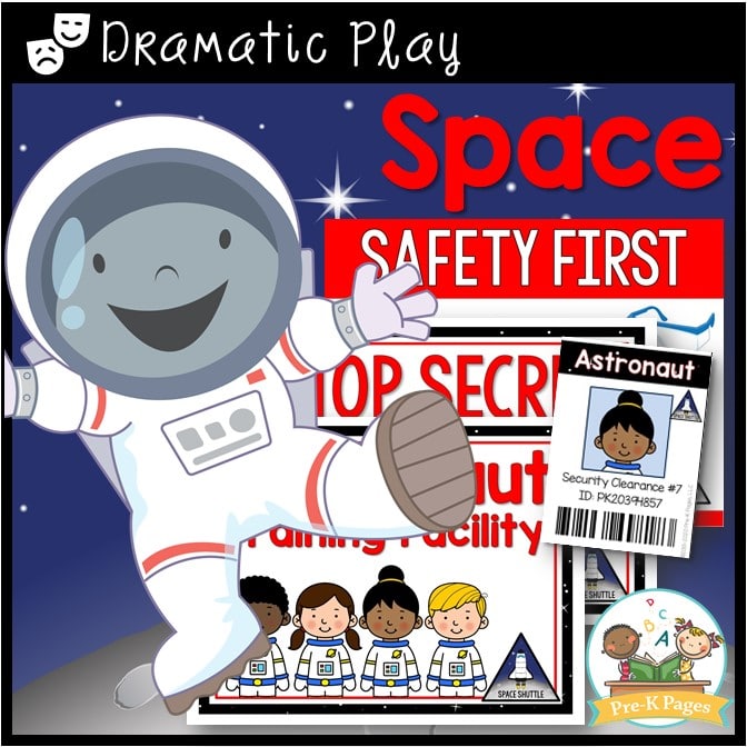 Editable center signs for preschool and pre