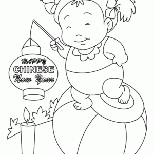 Chinese new year coloring pages printable for free download