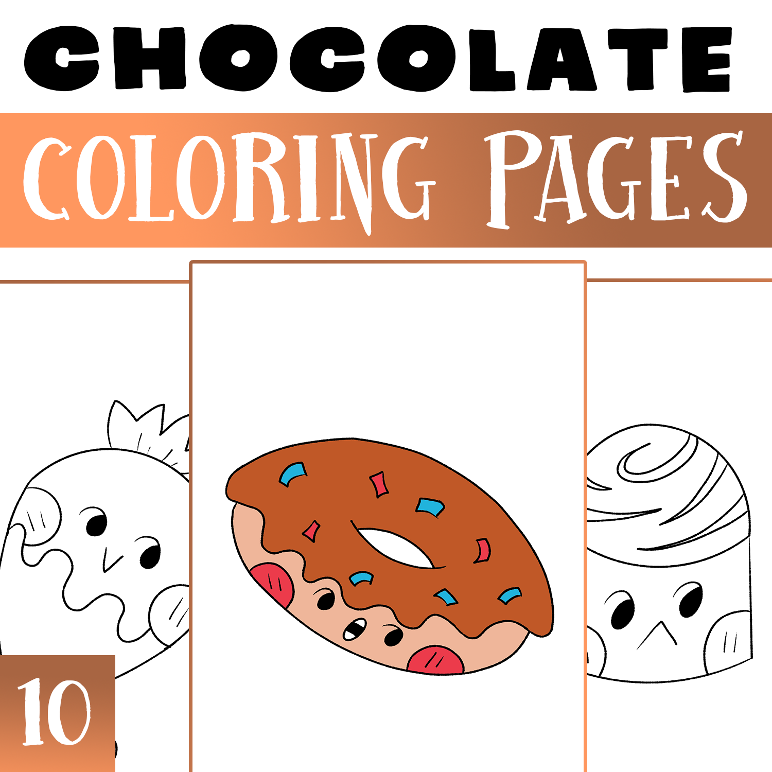 Chocolate coloring pages chocolate coloring worksheet activity morning works made by teachers