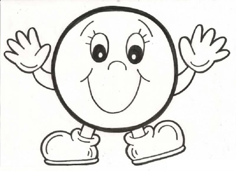Circle coloring page crafts and worksheets for preschooltoddler and kindergarten