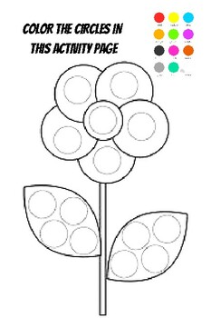 Circle coloring pages kindergarten worksheets by the tpt learning camp