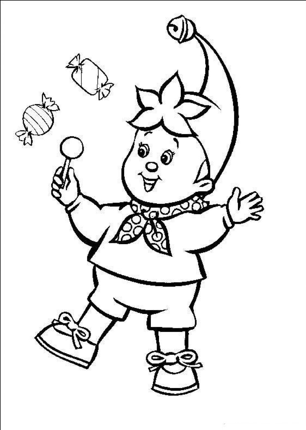 Free printable circus coloring pages for kids