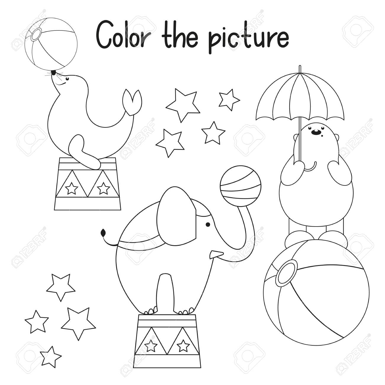 Color the picture coloring page for kids