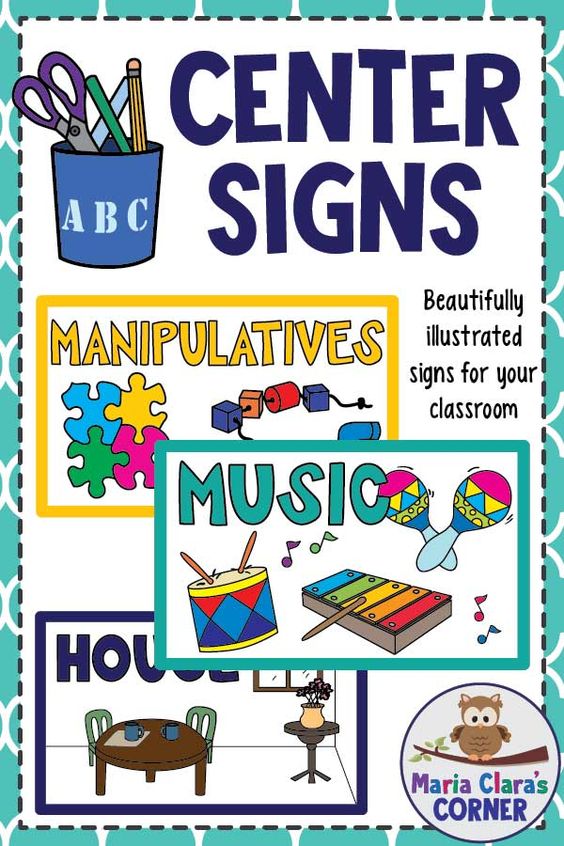 Classroom center signs classroom center signs classroom centers classroom management preschool