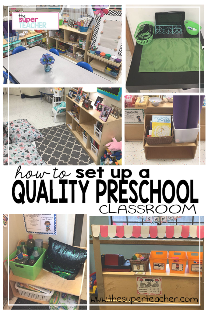 How to set up a quality preschool classroom