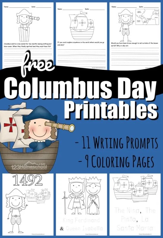 Easy and fun columbus day crafts