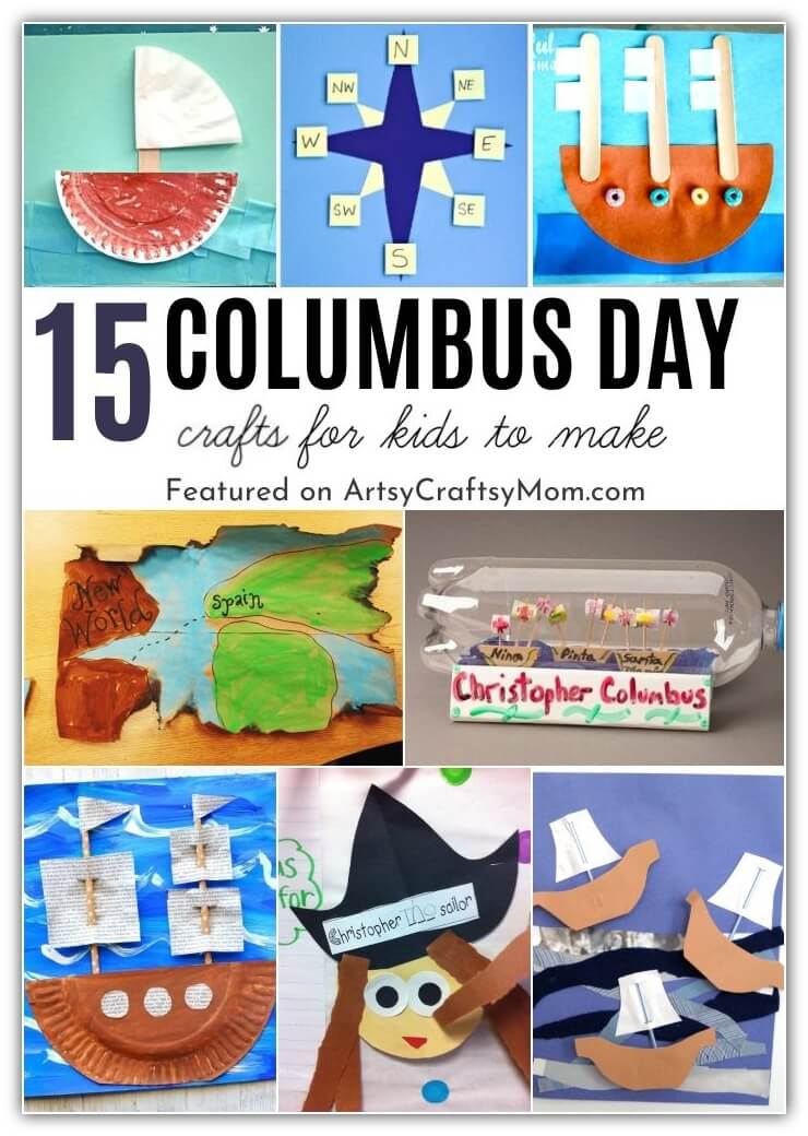 Easy and fun columbus day crafts