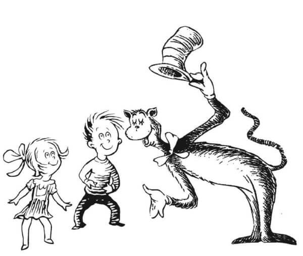 Dr seuss coloring pages