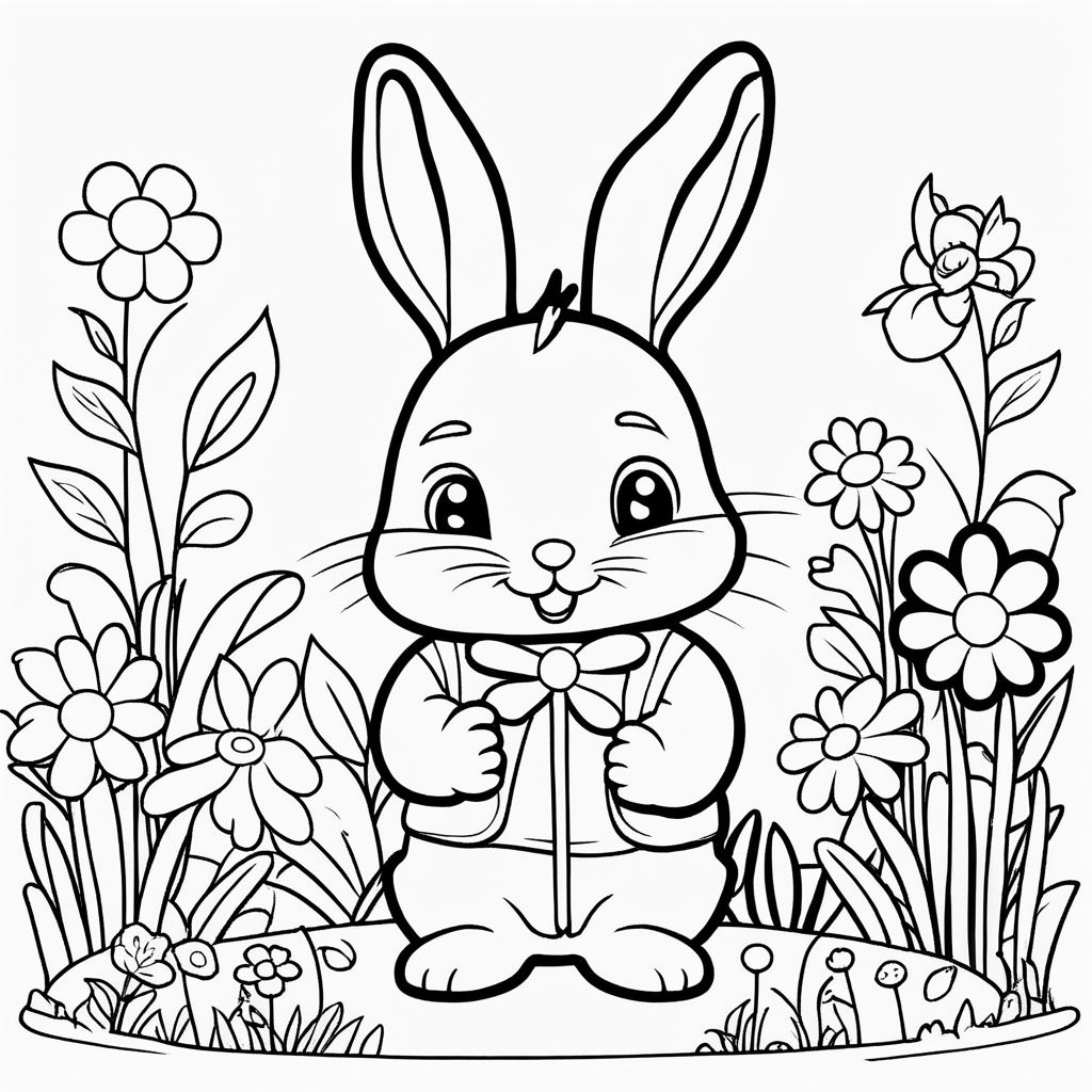 Clean coloring book page coloring book line