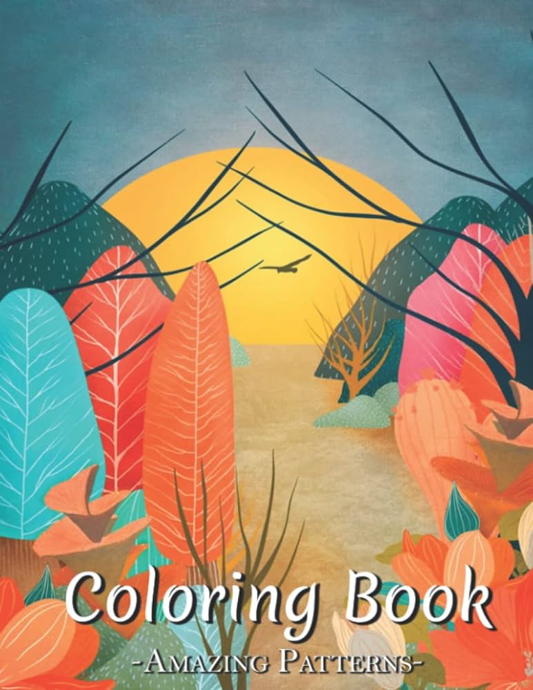 Coloring book coloring pages easy simple picture coloring books for early learning preschool and kindergarten toddlers mystery