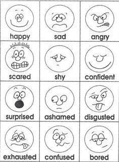 Free childs encyclopedia coloring pages clip arts worksheets and many games enjoy emotions cards emotions preschool activities emotions preschool