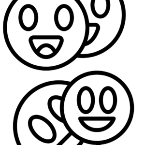 Emotions coloring pages printable for free download