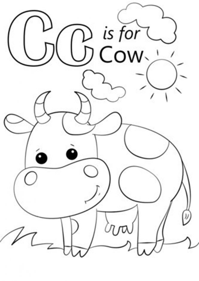 Free easy to print farm coloring pages