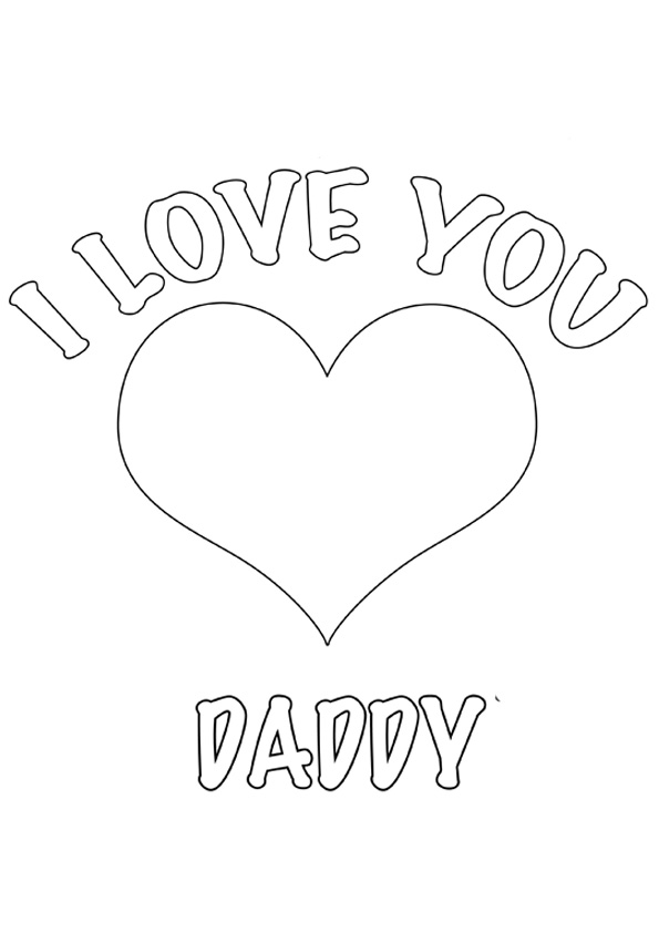 Coloring pages printable fathers day coloring cards for kids