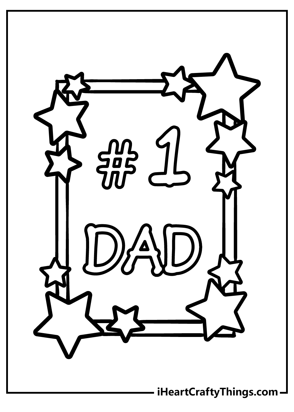 Fathers day coloring pages free printables