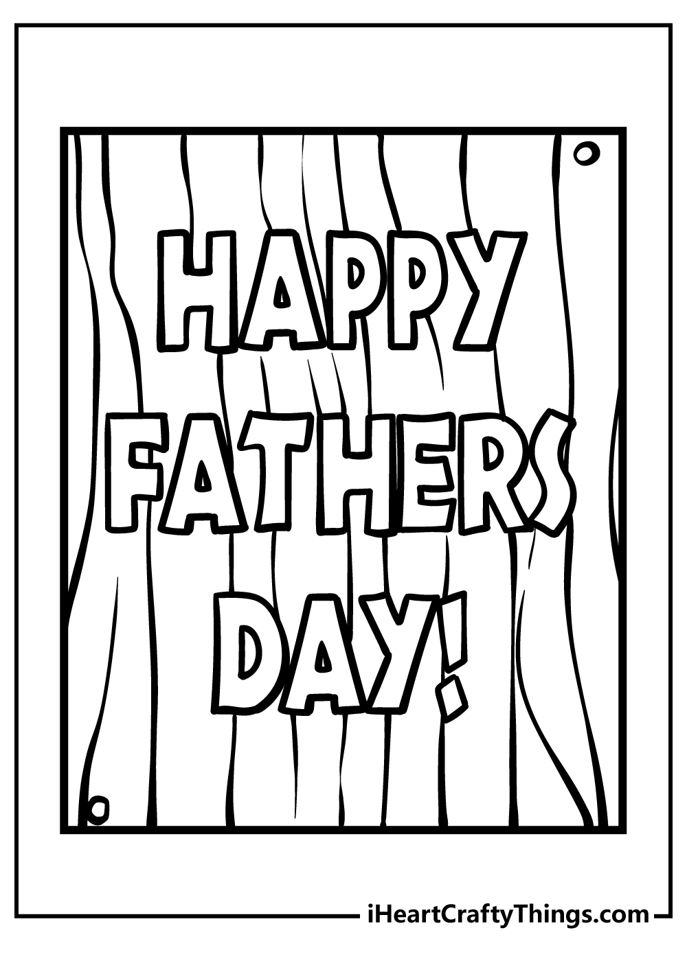 Fathers day coloring pages free printables
