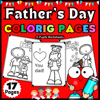 Fathers day coloring pages