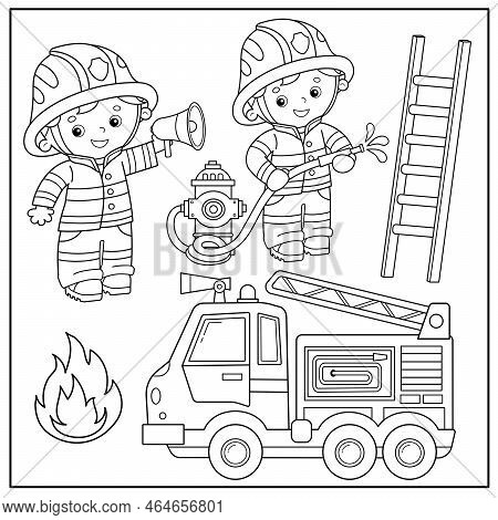 Coloring page outline vector photo free trial bigstock