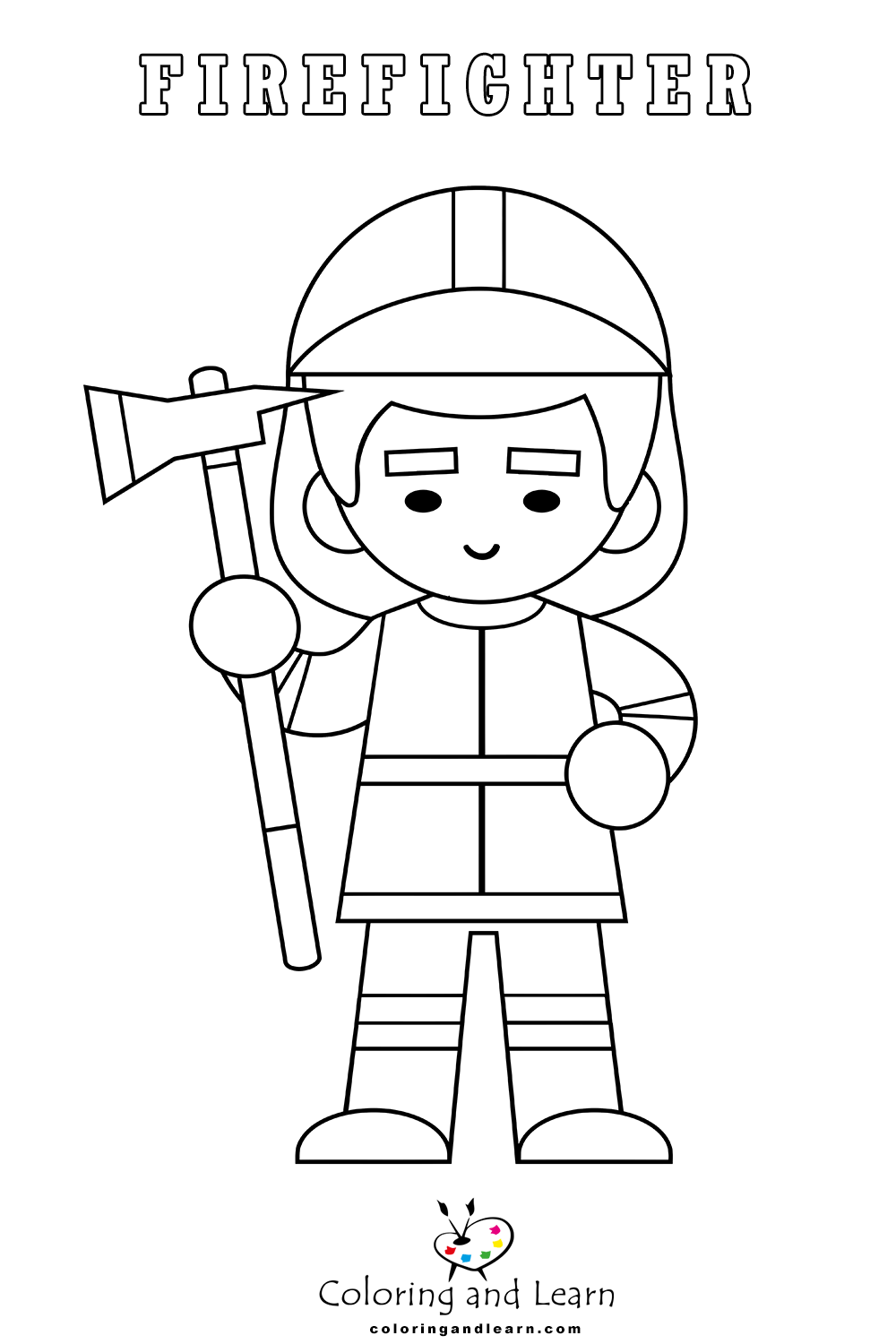 Professions coloring pages