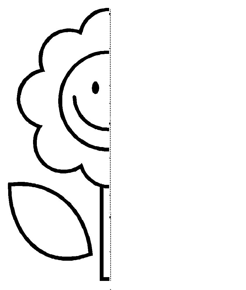 Flower symmetry activity coloring pages crafts and worksheets for preschooltoddler and kindergarten