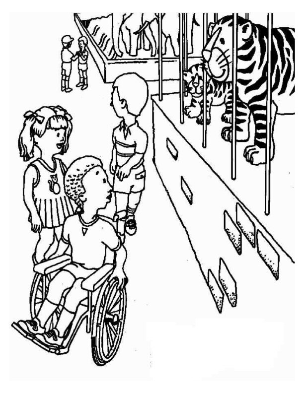 Preschool friendship coloring pages