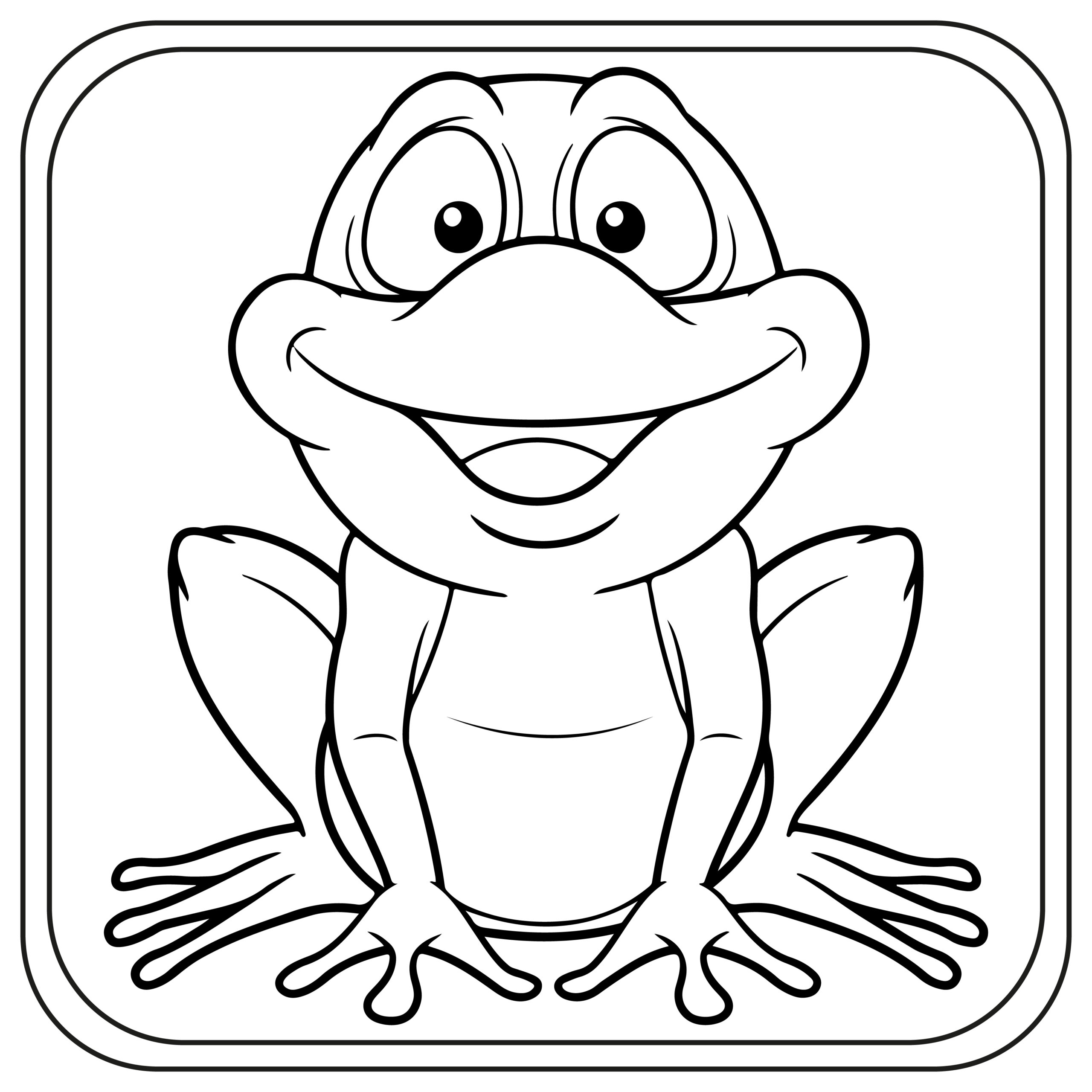 Frog coloring pages preschool kindergarten first grade made by teachers