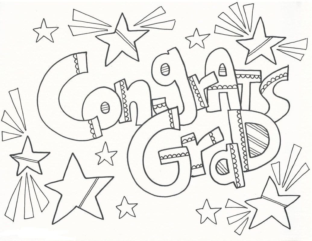 Graduation coloring pages printable for free download