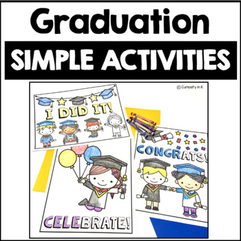 Kindergarten graduation end of the year coloring pages by curiosity in k