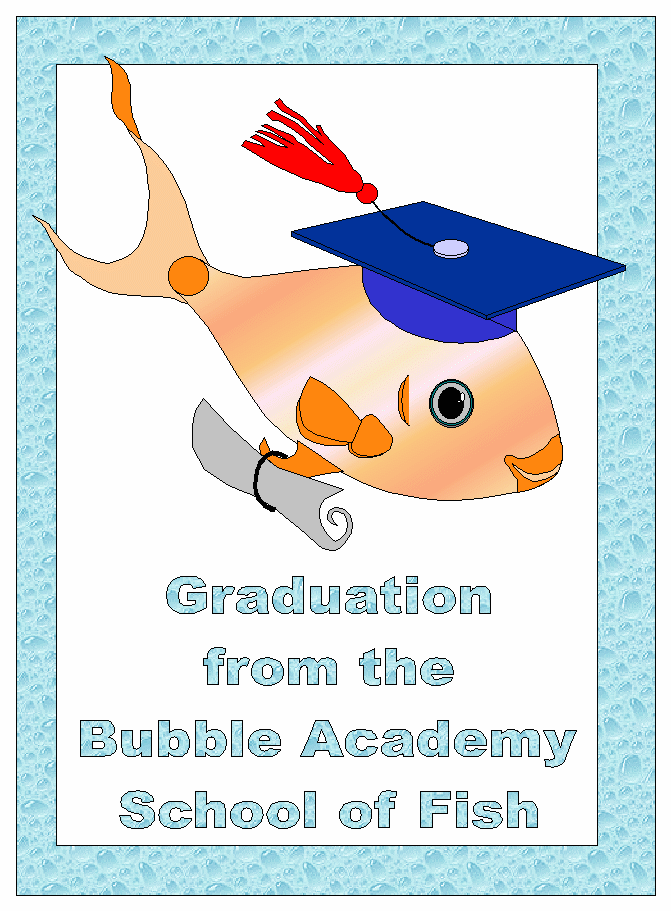 Graduation colouring pages