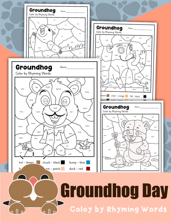 Groundhog day activities groundhog day coloring pages groundhog day printable for kids holiday worksheets