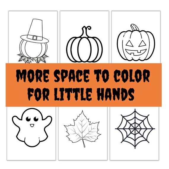 Halloween coloring sheets for toddlers halloween themed graphics color pages for preschool kindergarten kids for home or school