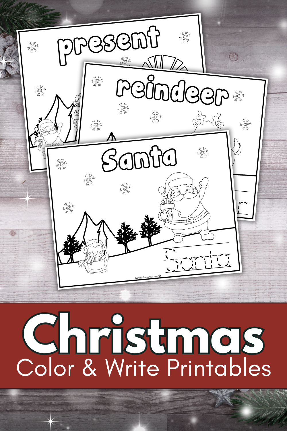 Fun christmas preschool coloring pages for holiday joy