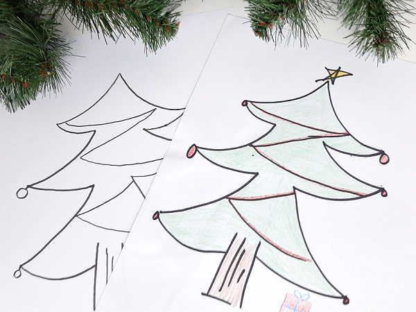 Christmas coloring pages free download preschool toolkit