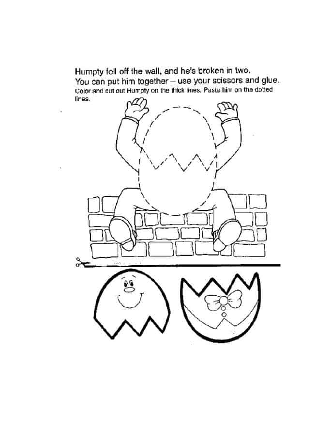 These free coloring pages are great for preschool